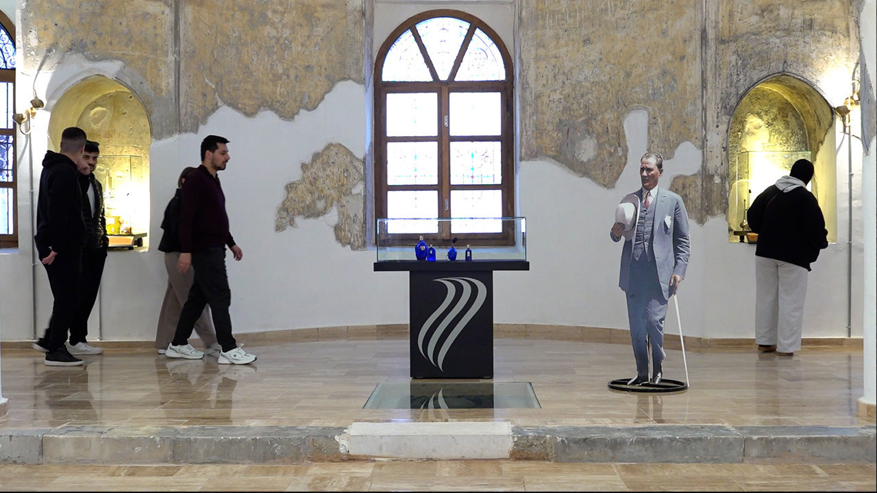 Atatürk’ün kullandığı orijinal kolonya Isparta’daki müzede sergileniyor