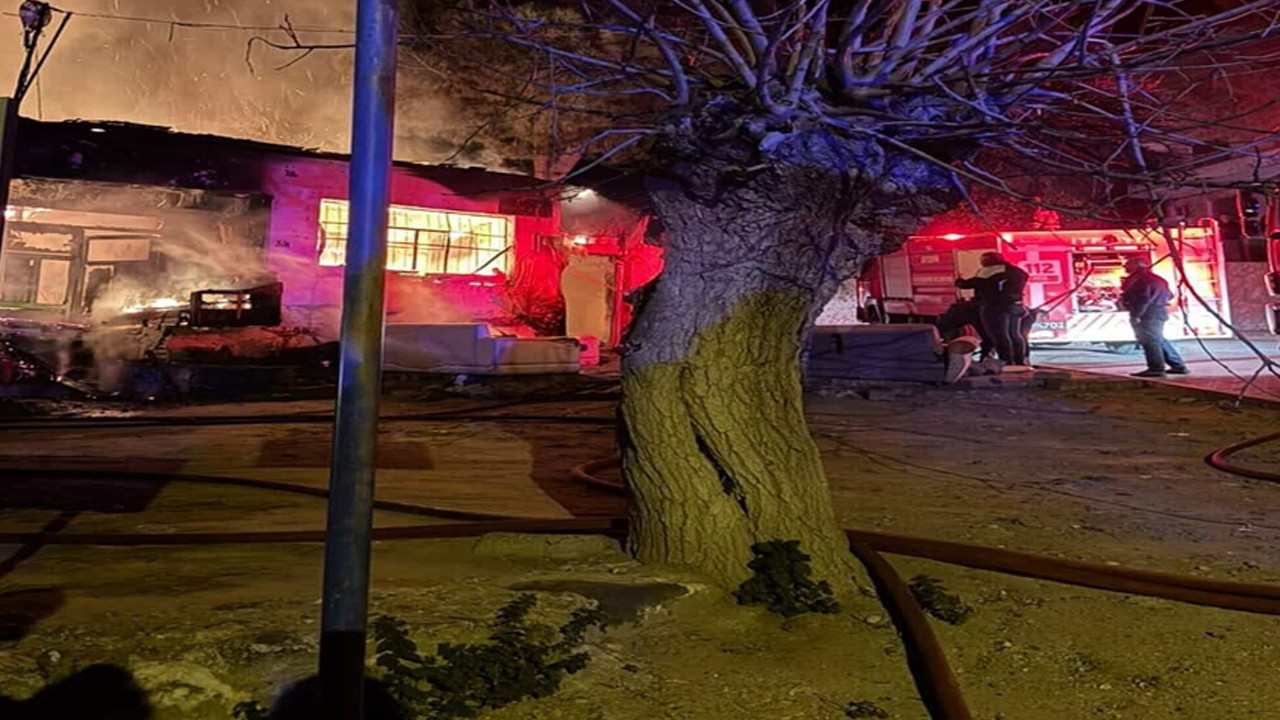 Aydın’da müstakil evde çıkan yangın söndürüldü