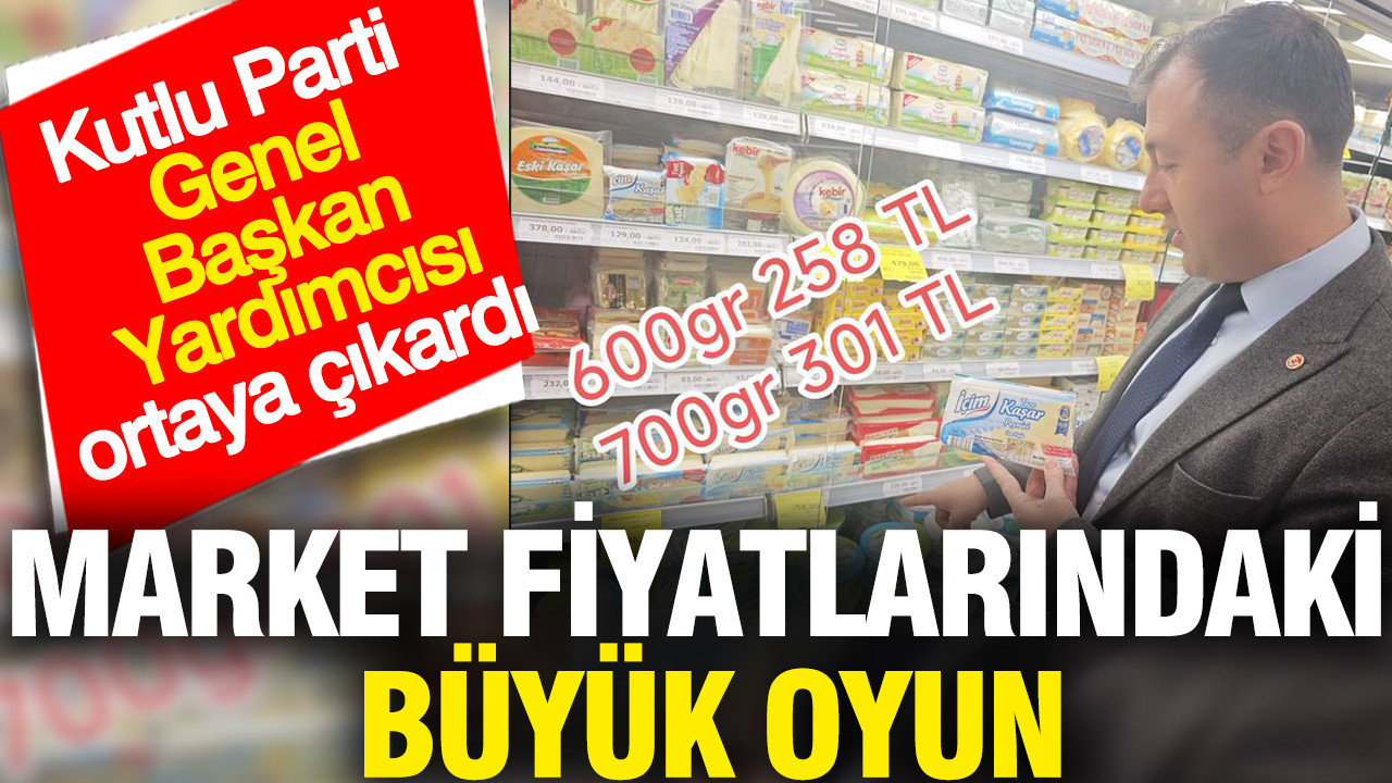 Market fiyatlarındaki büyük oyun: Ahmet Erdemli ortaya çıkardı