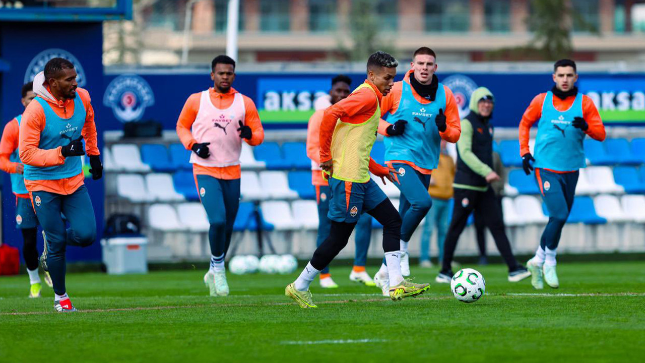 Shakhtar Donetsk hazırlıklarını Kasımpaşa'da sürdürüyor