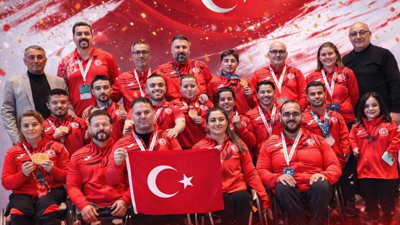 Avrupa Para Halter’de milli sporculardan madalya yağmuru