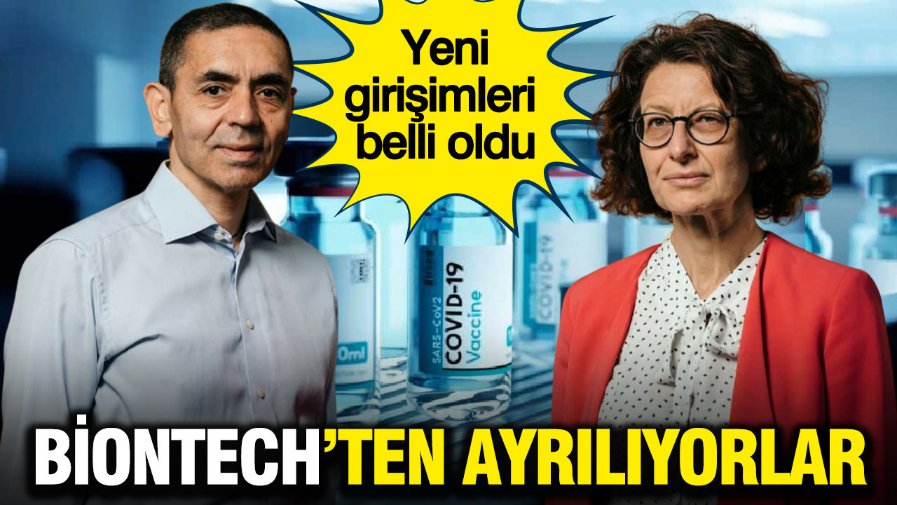 BioNTech'ten ayrılıyorlar: Yeni girişimleri belli oldu