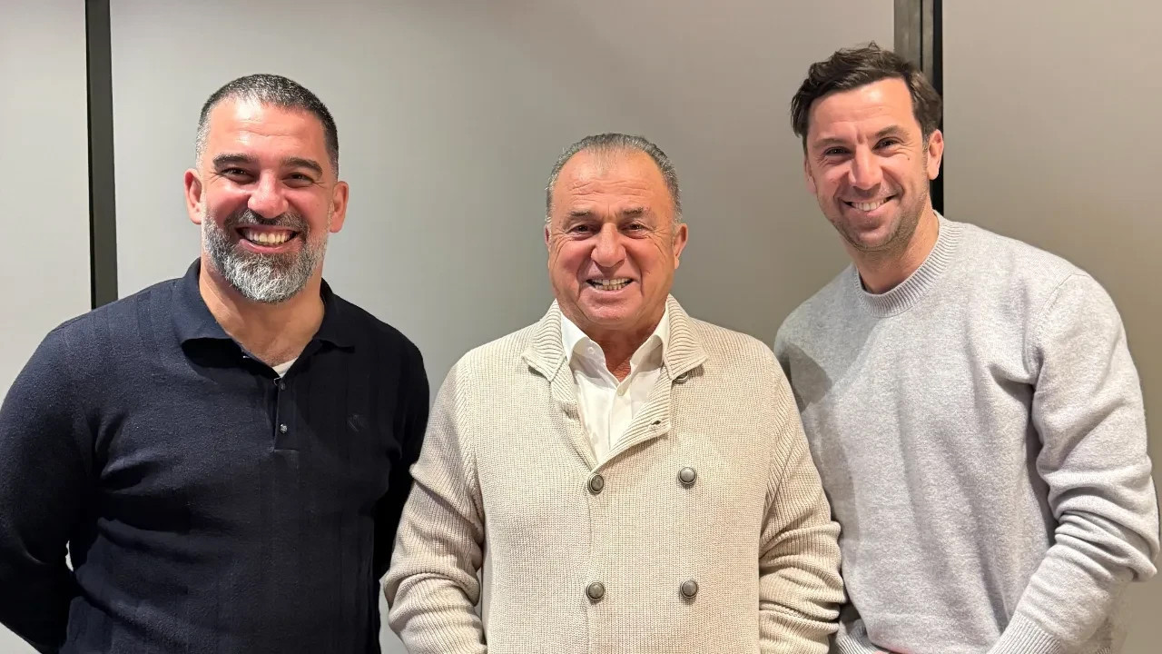 Fatih Terim, Arda Turan ve ekibini ziyaret etti