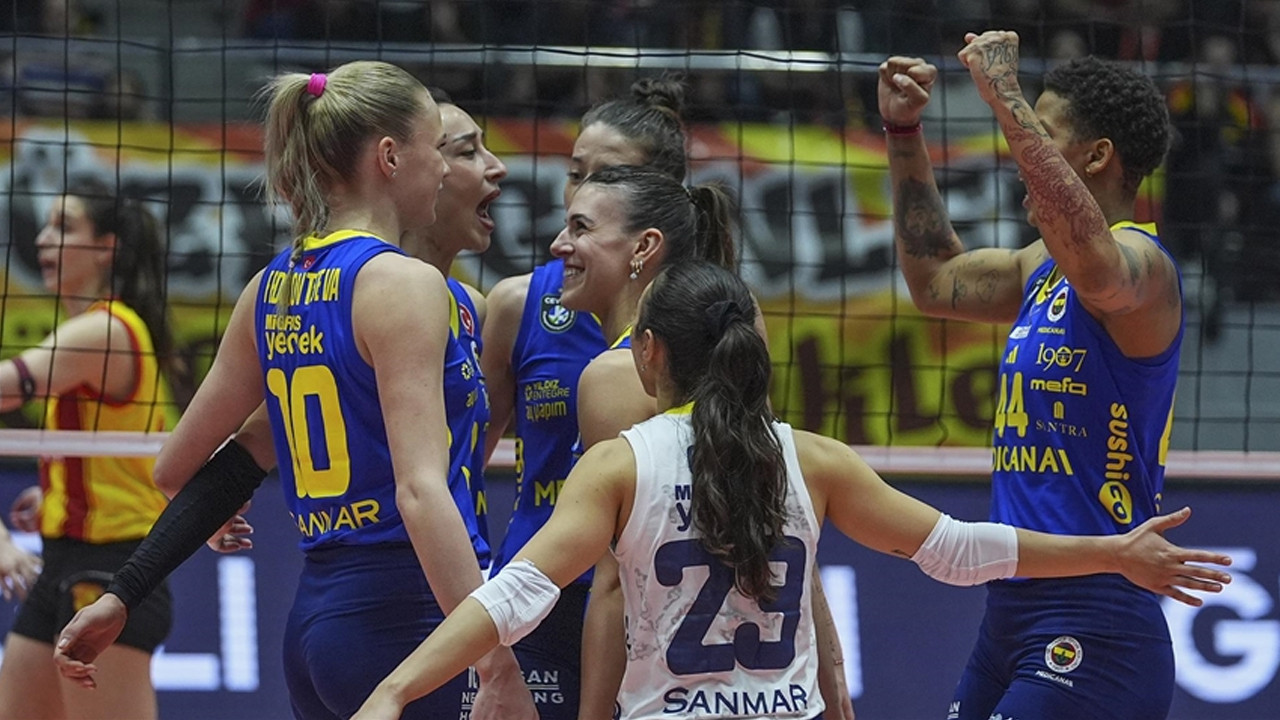 Fenerbahçe Medicana Şampiyonlar Ligi çeyrek finalde İtalya deplasmanında