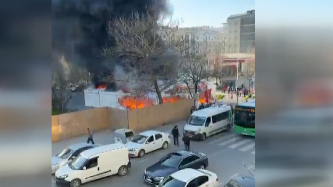 İftar çadırında yangın çıktı: İstanbul’da hareketli anlar