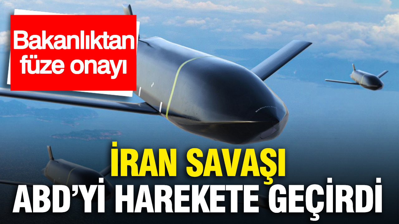 İran savaşı ABD’yi harekete geçirdi: Bakanlıktan füze onayı geldi