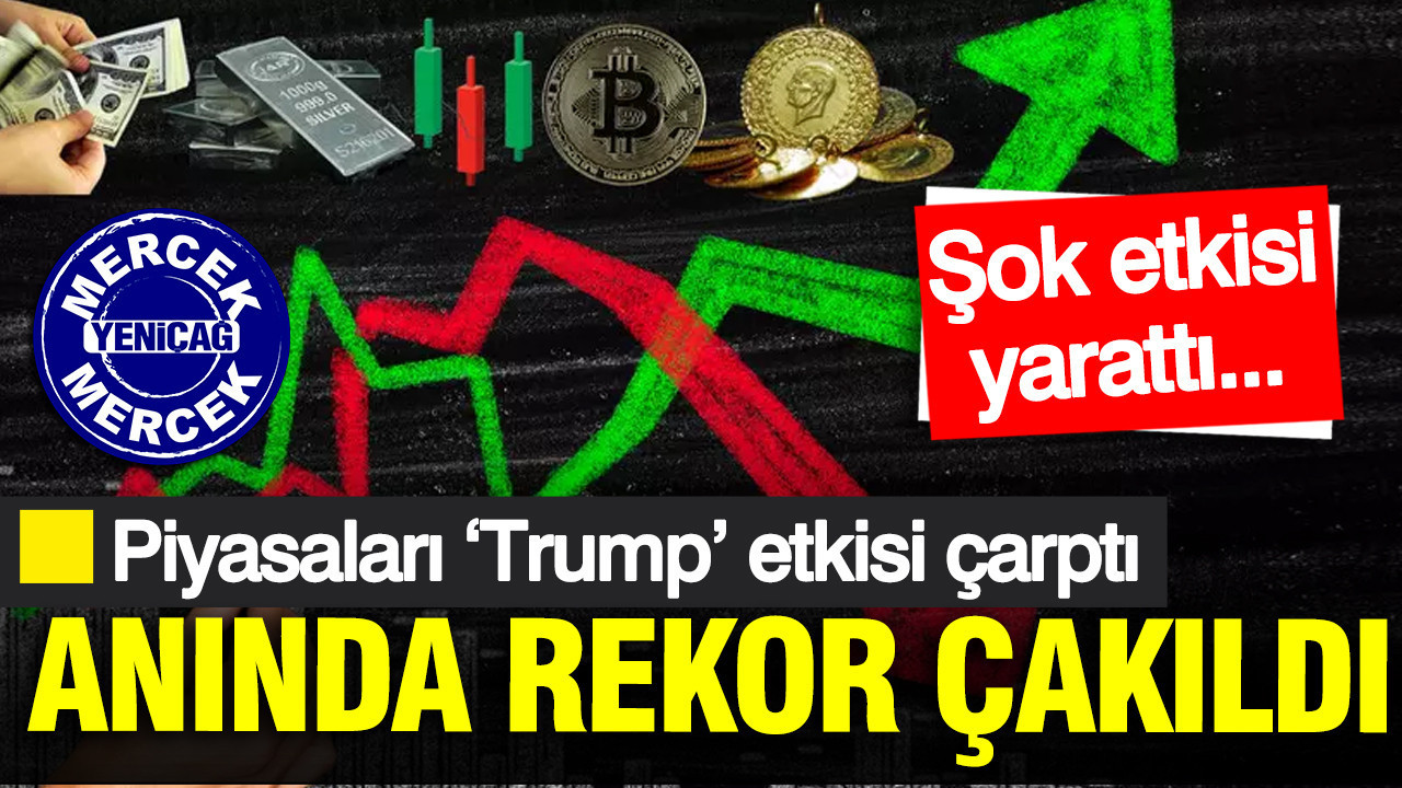 Piyasaları ‘Trump’ etkisi çarptı: Anında çakıldı... Altın ve gümüşte son durum ne?