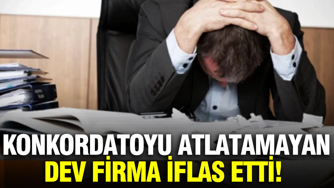 Konkordatoyu atlatamayan 14 yıllık İzmirli firma iflas etti: Borç batağına dayanamadı