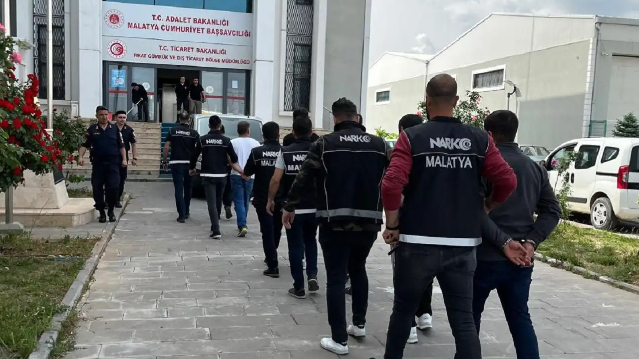 Malatya’da uyuşturucu operasyonu