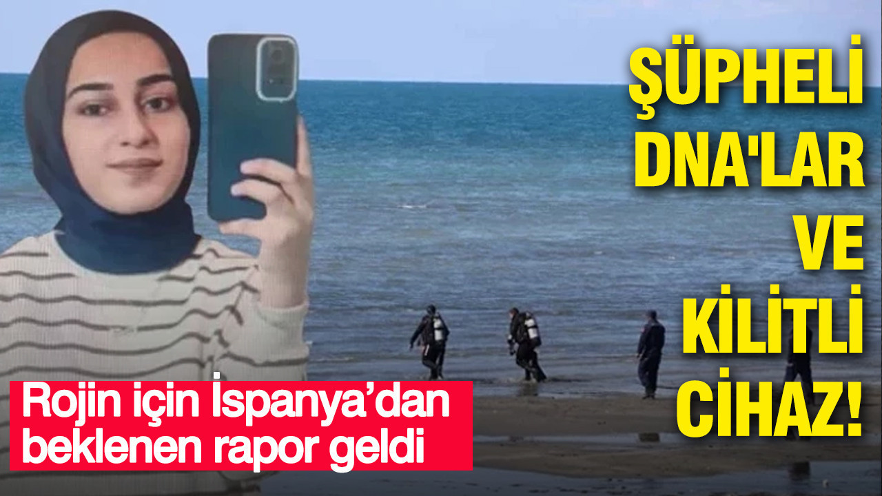 Şüpheli DNA'lar ve kilitli cihaz: Rojin için İspanya’dan beklenen rapor geldi