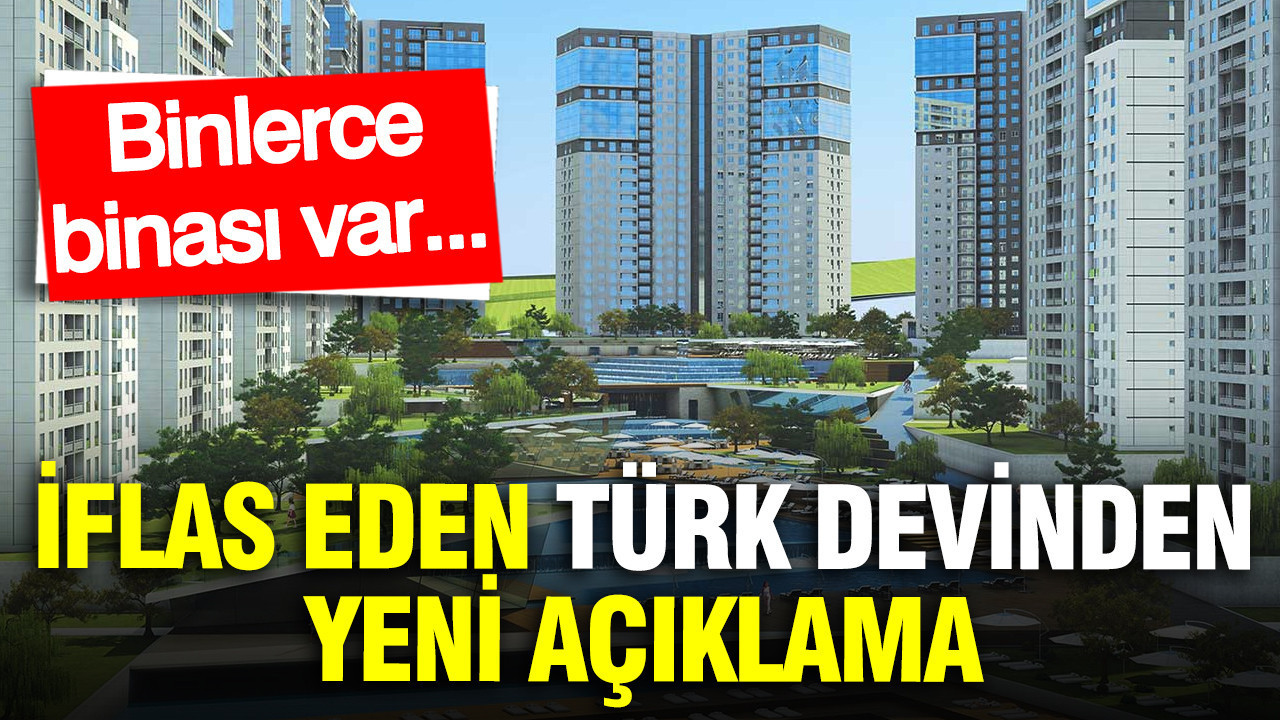Yeşil Yapı’dan iflas açıklaması: Binlerce binası bulunuyordu