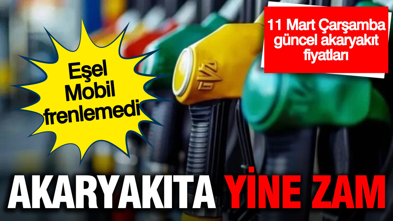 Akaryakıta zam: Pompa alev aldı, Eşel Mobil zamları durduramadı
