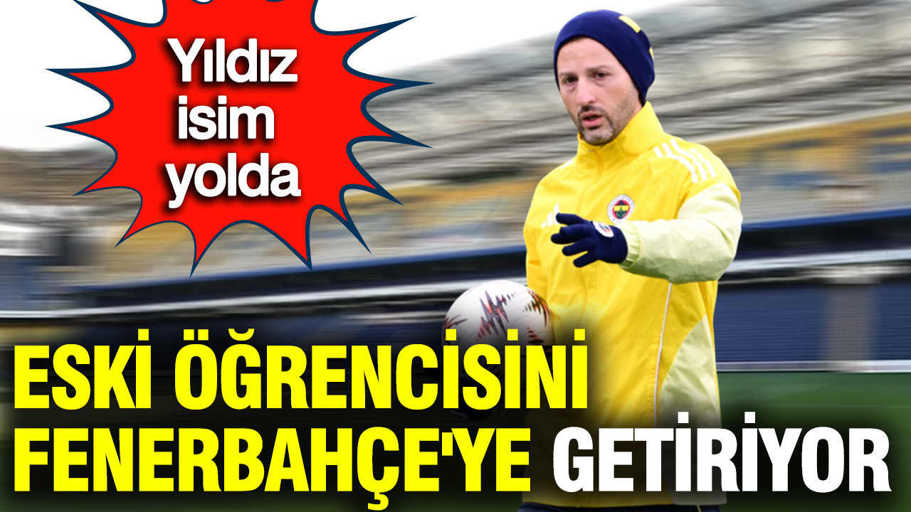 Tedesco eski öğrencisini Fenerbahçe'ye transfer ediyor...