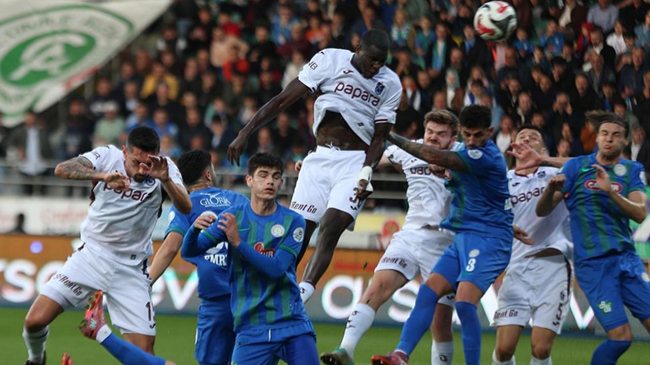 Trabzonspor-Rizespor maçının saati değişti