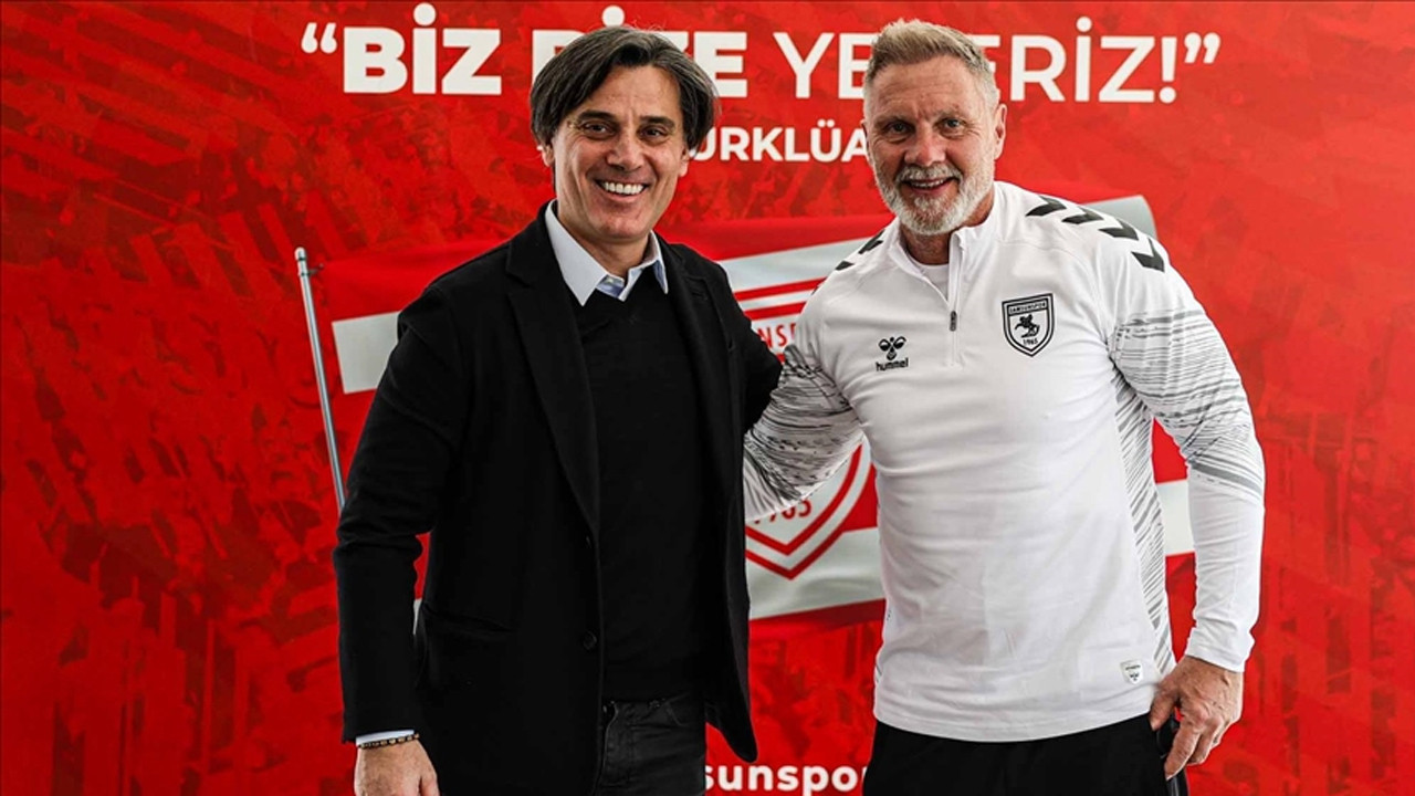 A Milli Takım Teknik Direktörü Montella Samsunspor’u ziyaret etti