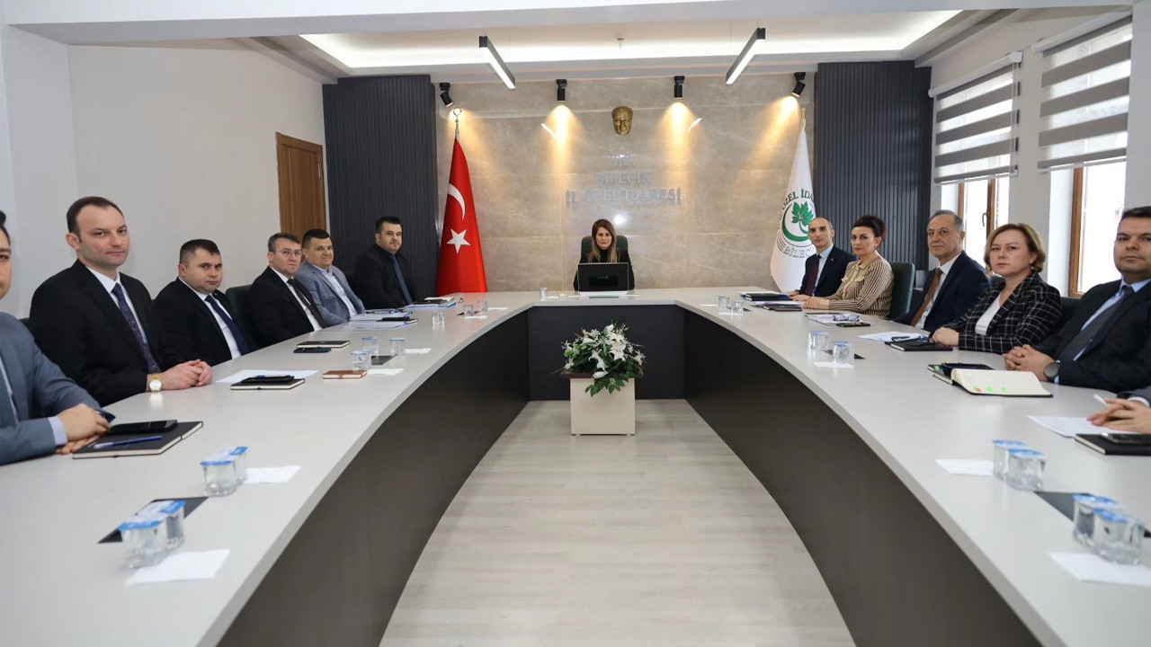 Bilecik İl Özel İdaresinde 2026 yılında yapılacak çalışma ve projeler değerlendirildi