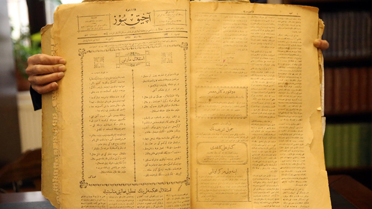 İstiklal Marşı ilk kez Kastamonu’da yayımlanmış: Orijinal nüshalar kütüphanede sergileniyor