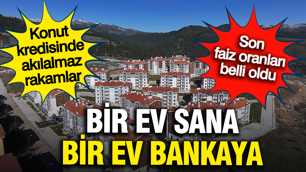Merkez Bankası faiz kararını açıkladı; Konut kredilerinde yarış kızıştı