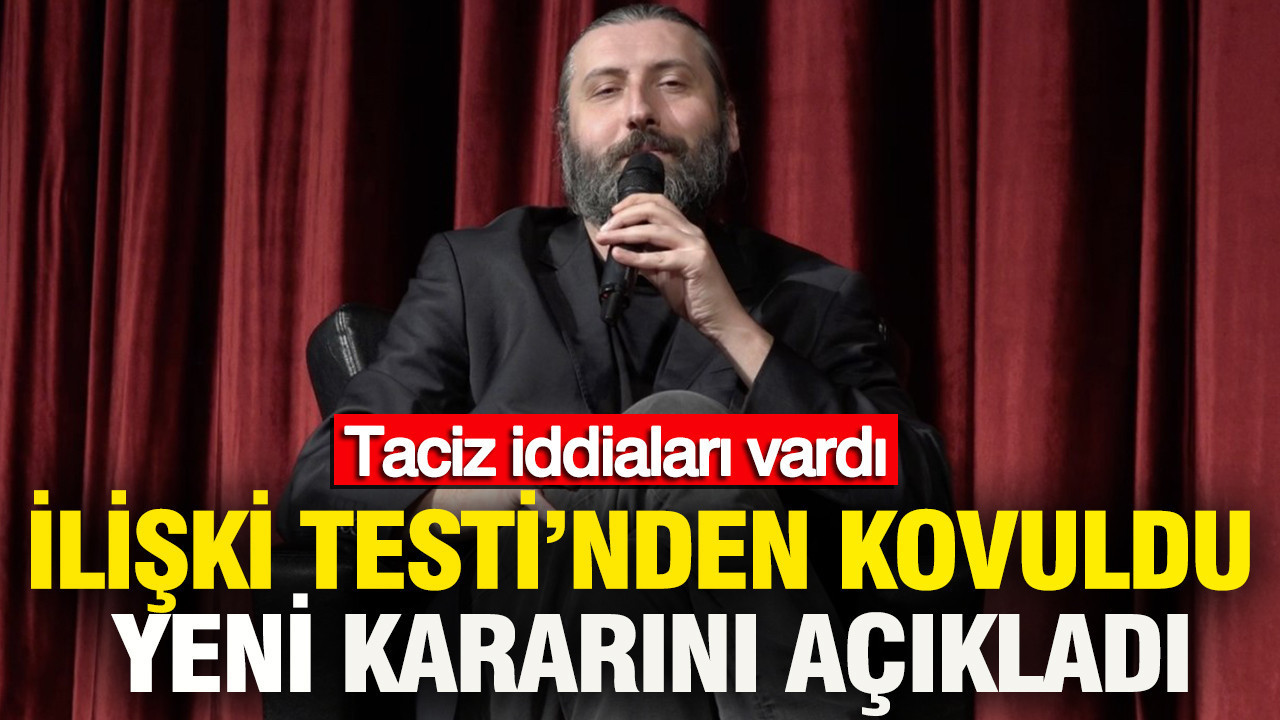 Mesut Süre taciz iddialarını yalanladı: İlişki Testi'nden kovuldu: sahnelere dönüyor