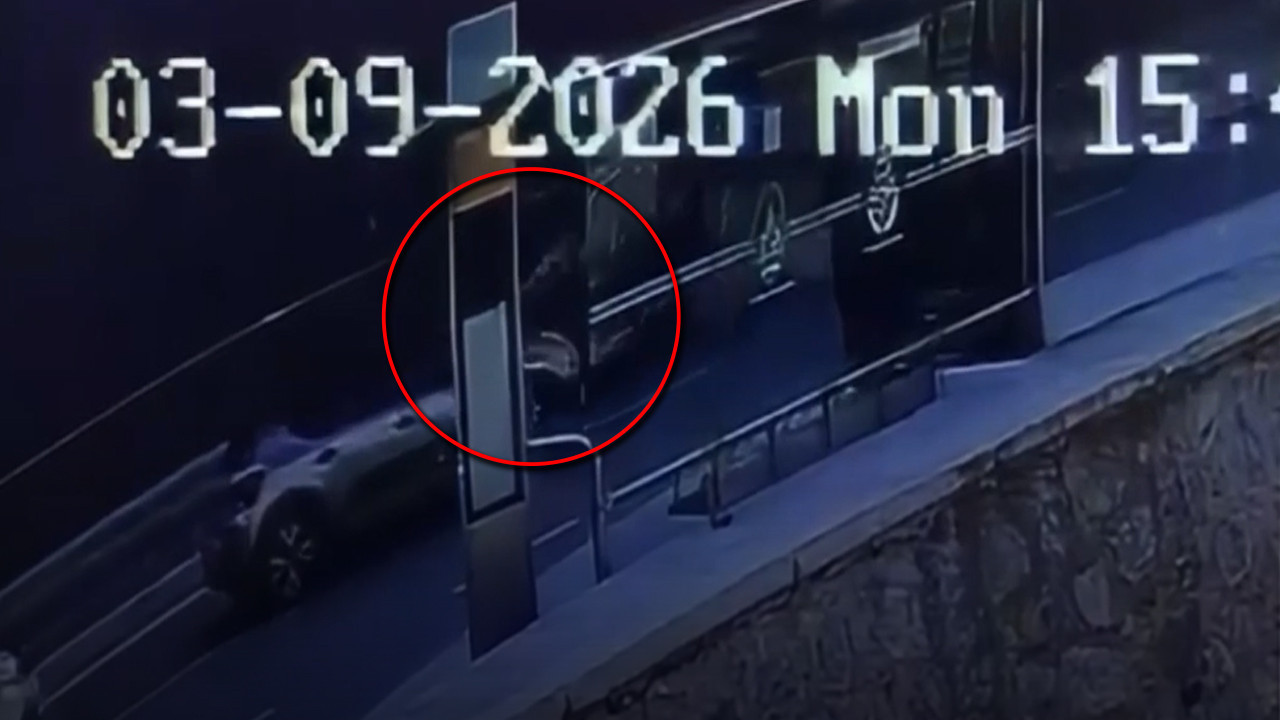 Ölüm teğet geçti: Sarıyer'de inanılmaz kaza