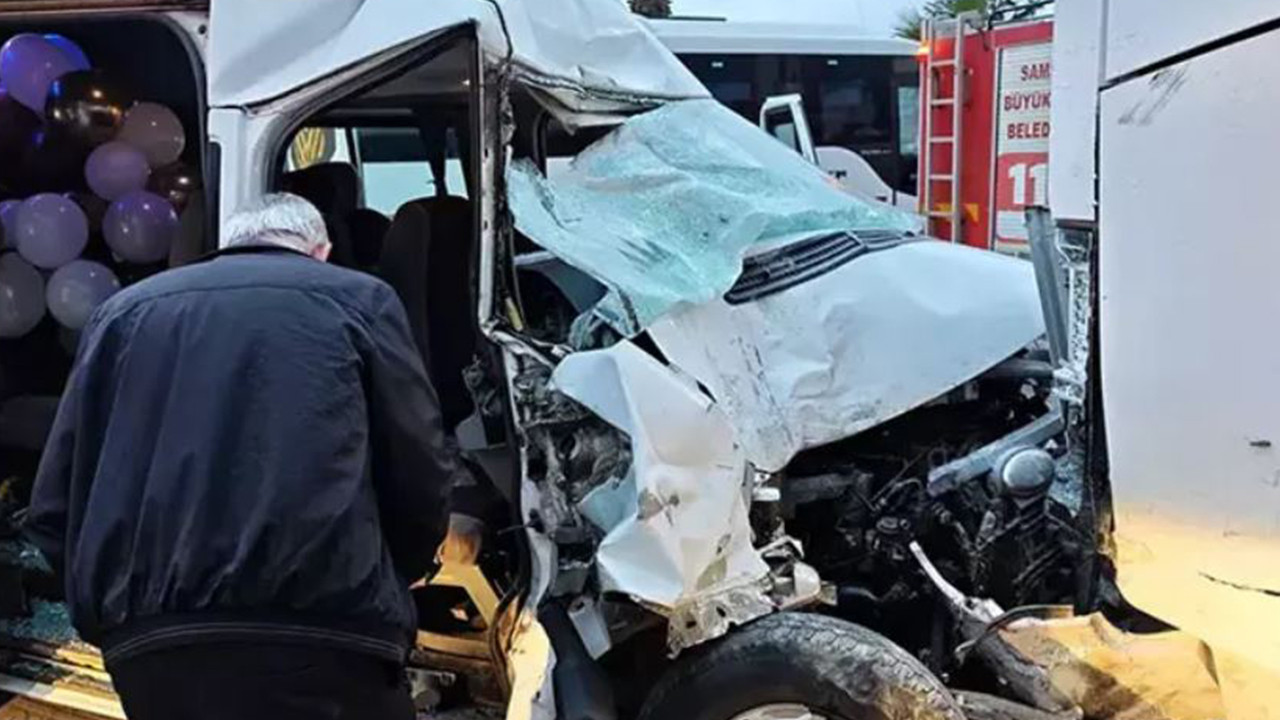 Samsun’da 3 aracın karıştığı zincirleme kaza; 7 yaralı