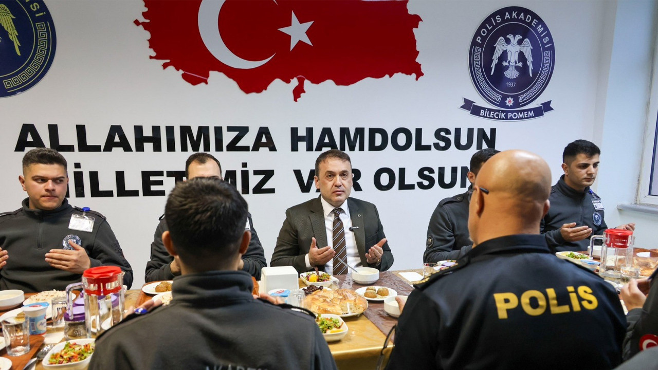 Vali Sözer polis adayları ile iftar sofrasında buluştu