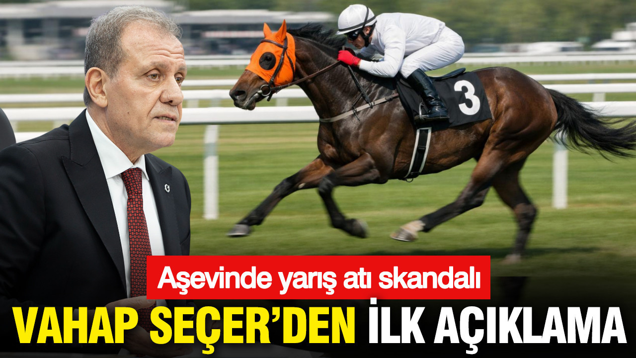 Aşevinde yarış atı skandalı: Vahap Seçer’den ilk açıklama