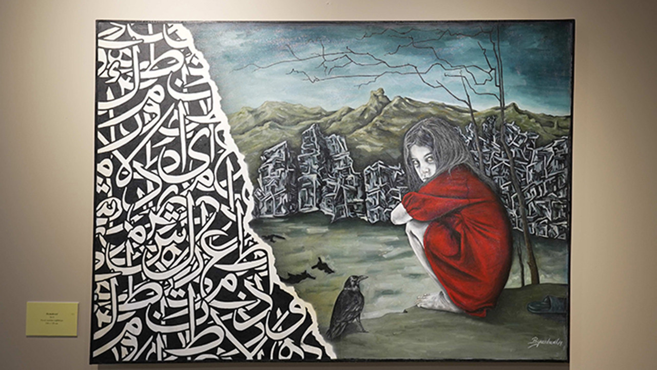 Kalyon Kültür'de Filistin'e destek: "Sessiz ayakkabılar" sergisi açıldı