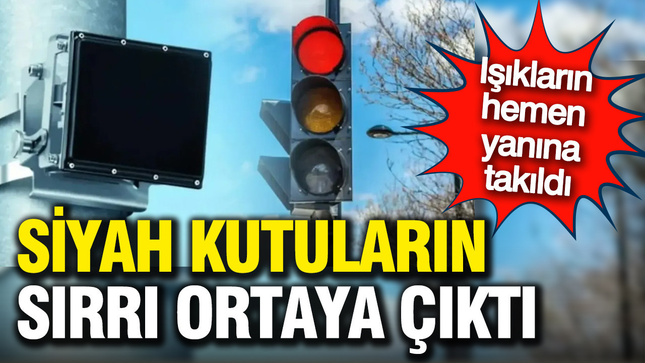 Trafikte Siyah Kutu dönemi başladı: Işıkların yanındaki kutular ne işe yarıyor?
