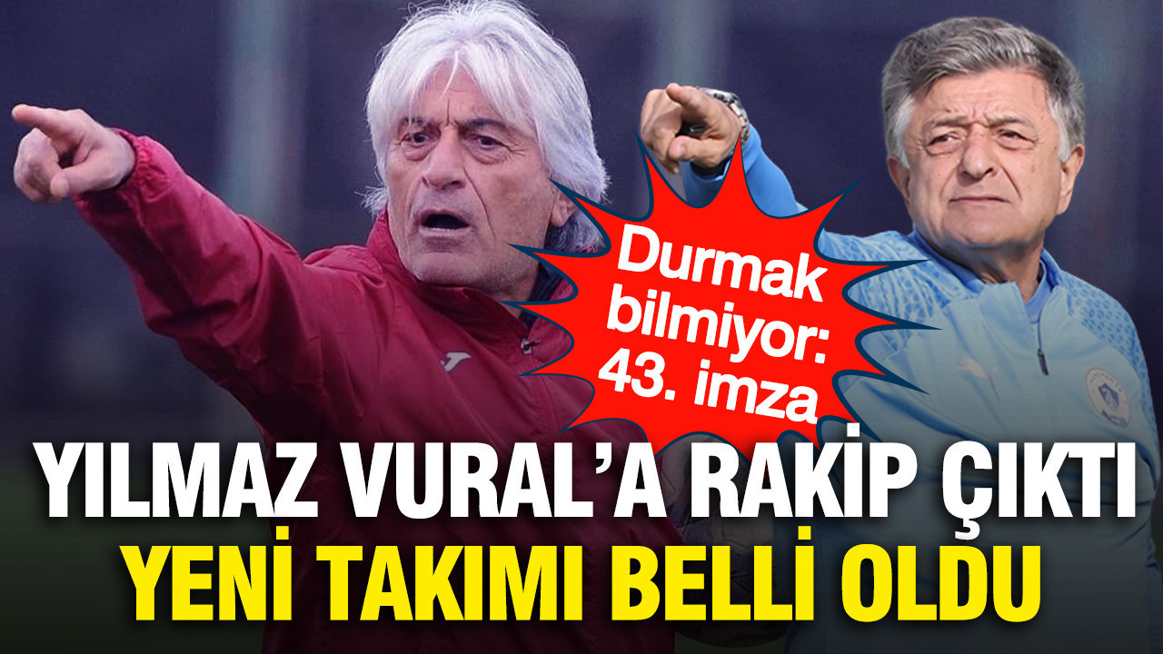 Türk futbolunda Yılmaz Vural'a rakip çıktı: 43. imzasını attı