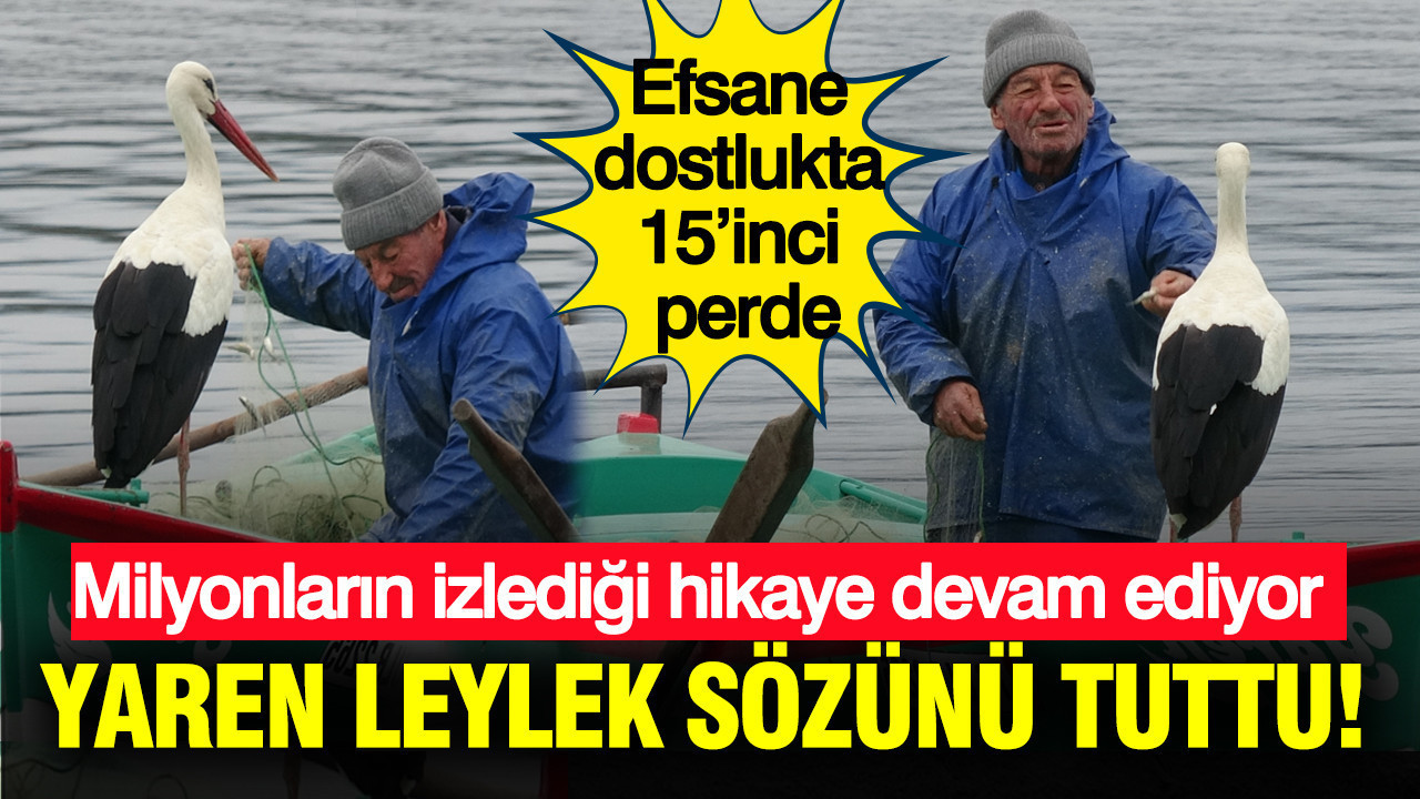 Yaren leylek sözünü tuttu: Efsane dostlukta 15’inci perde: Milyonların izlediği hikaye devam ediyor
