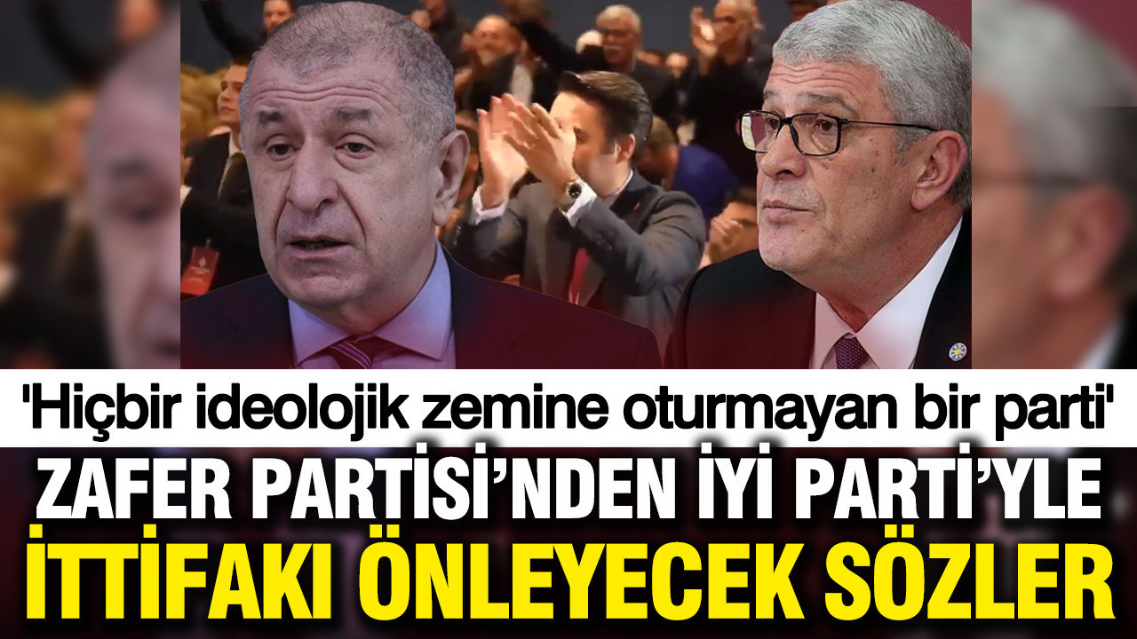 Zafer Partili Hasan Basri Akşener'den İYİ Parti'yle ittifakı önleyecek açıklama