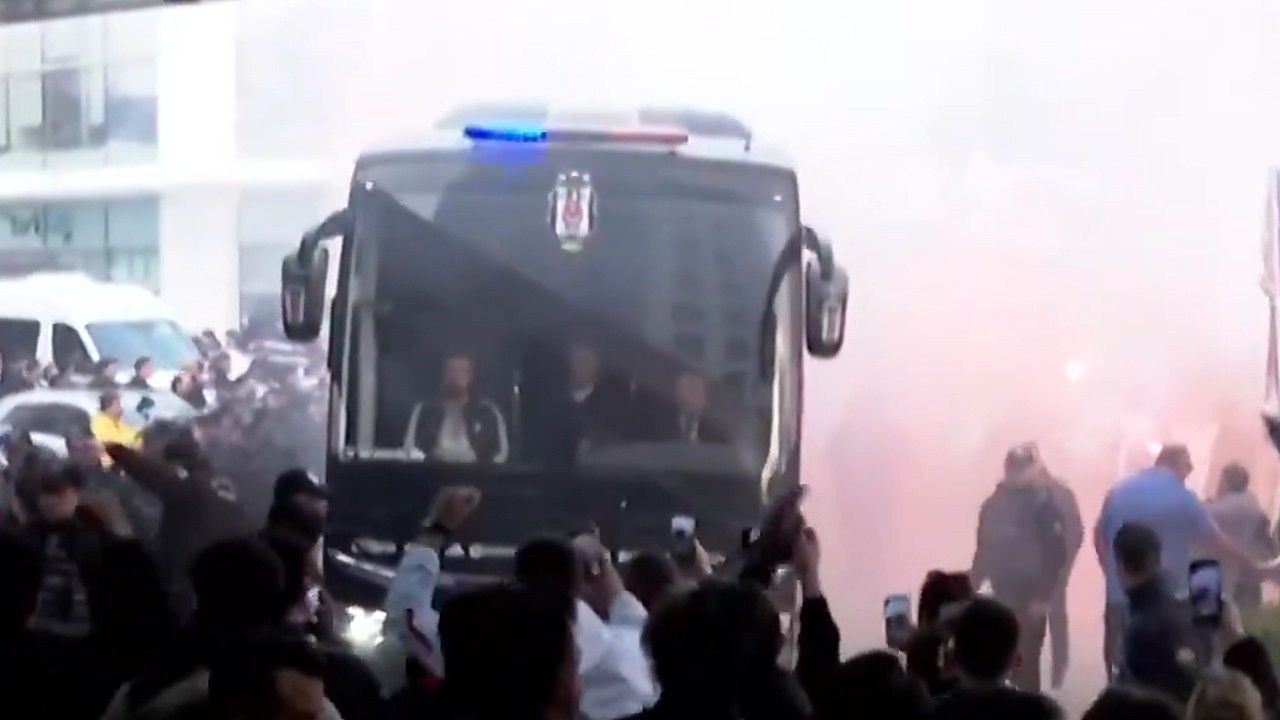 Beşiktaş'a Ankara'da coşkulu karşılama