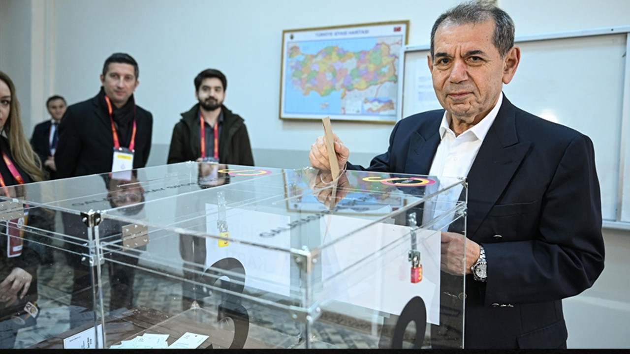 Galatasaray divan kurulu sandık başında: Dursun Özbek, başkanlık seçimiyle ilgili konuştu
