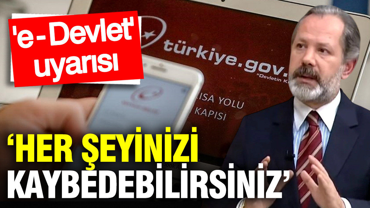 İslam Memiş’ten milyonlarca vatandaşa ‘e-Devlet’ ve 'tapu' uyarısı: Her şeyinizi kaybedebilirsiniz