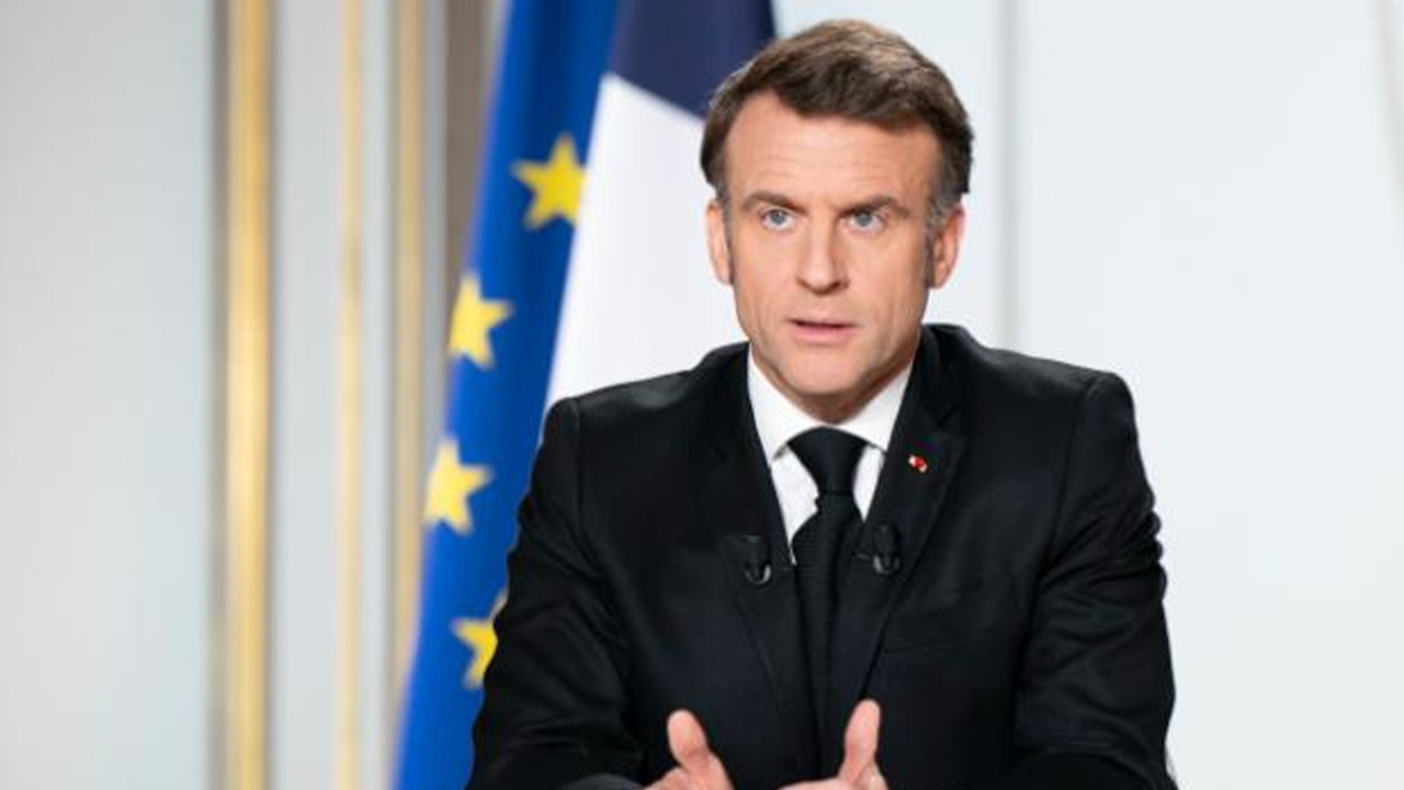 Macron, Irak Cumhurbaşkanı Sudani ile görüştü