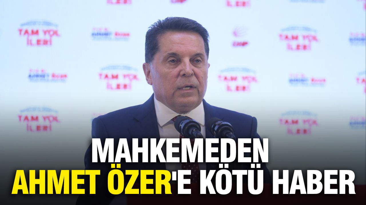 Mahkemeden Ahmet Özer'in talebine ret