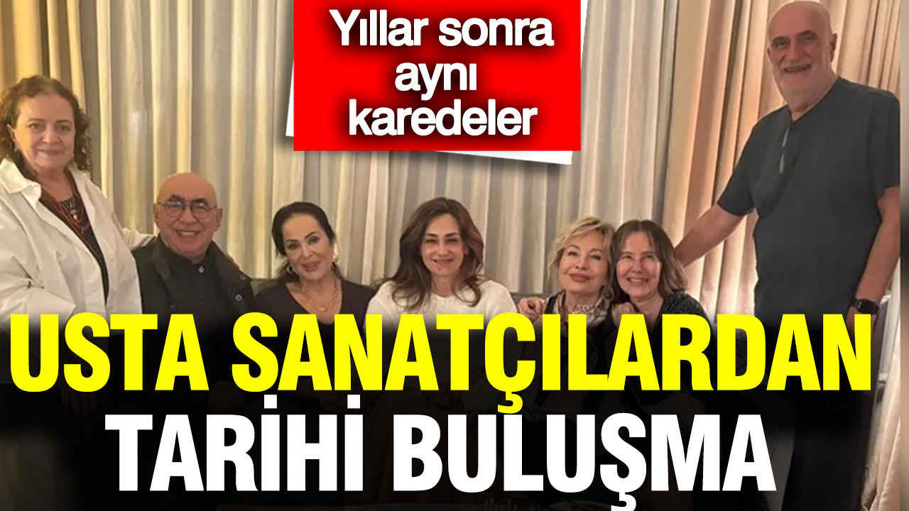 Şener Şen ve Türkan Şoray yıllar sonra aynı karede: Usta sanatçılardan tarihi buluşma