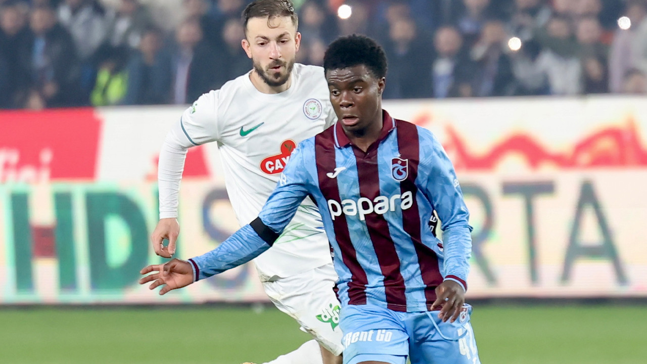 Trabzonspor'da Oulai'den Real Madrid açıklaması geldi