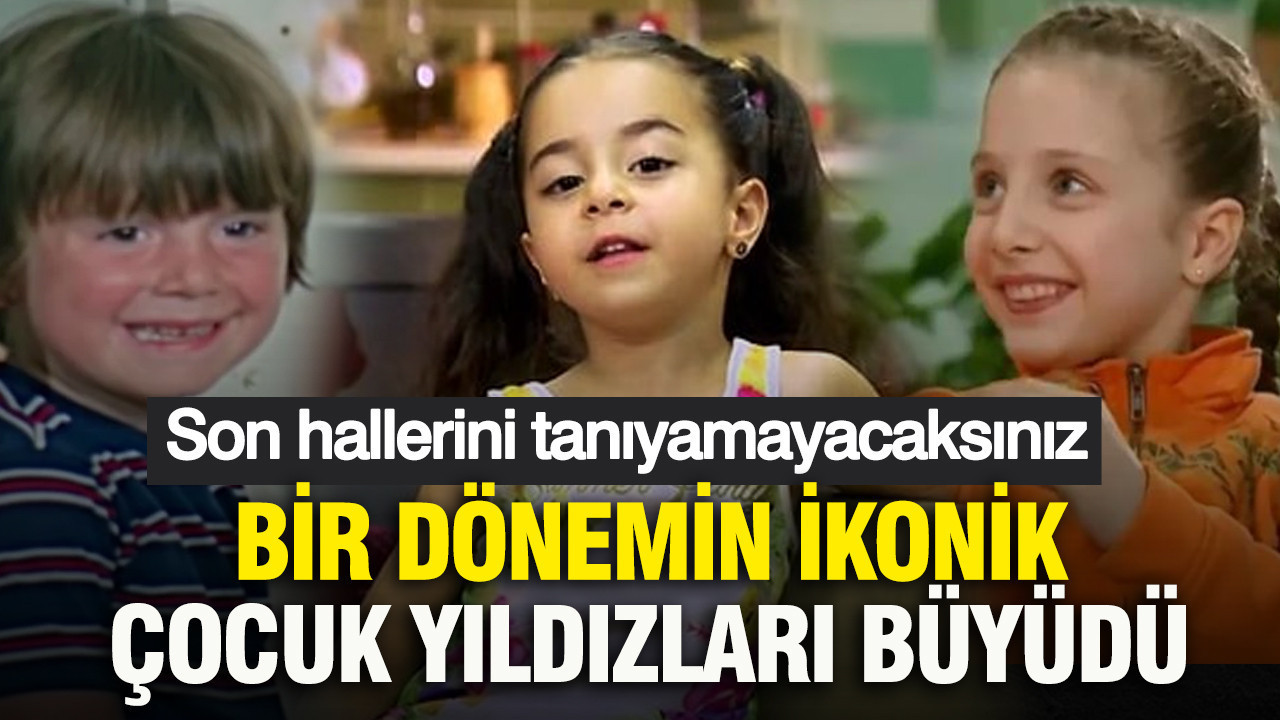Bir dönemin ikonik çocuk yıldızları büyüdü: Son hallerini tanıyamayacaksınız