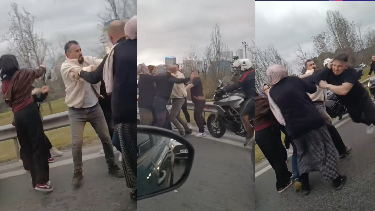 Durdurulamayan öfke: Ümraniye’de yol verme kavgası