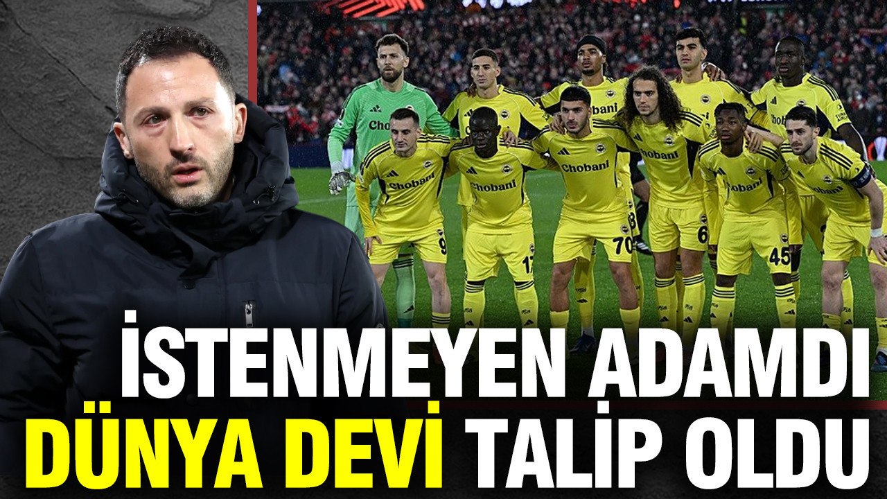 Fenerbahçe'nin istenmeyen adamıydı: Dünya devi talip oldu