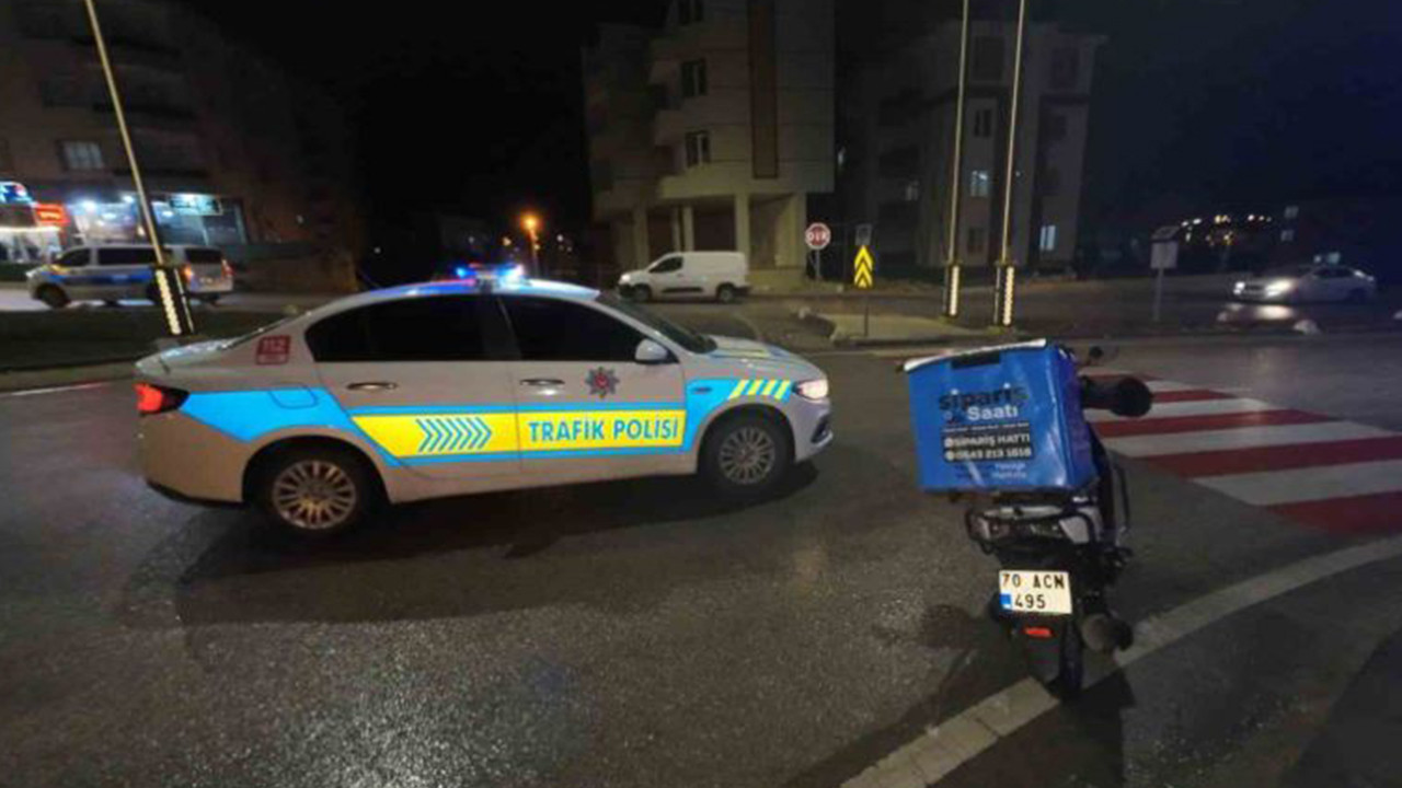 Karaman’da motosiklet kazası: 1 yaralı