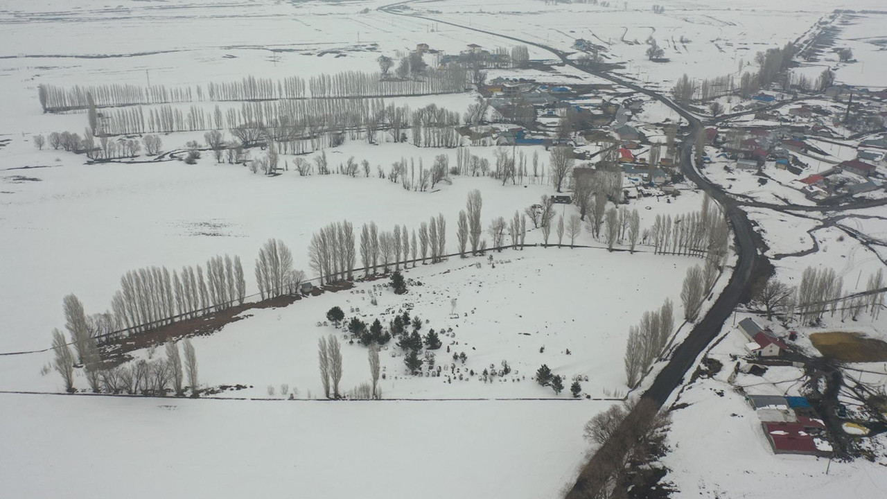 Kars’ta son yılların rekoru kırıldı: Kış masalı değil gerçek