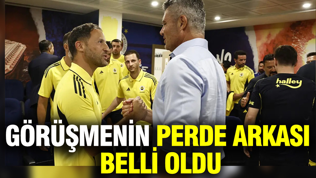 Fenerbahçe'de kritik eşik: Sadettin Saran-Tedesco görüşmesinin perde arkası