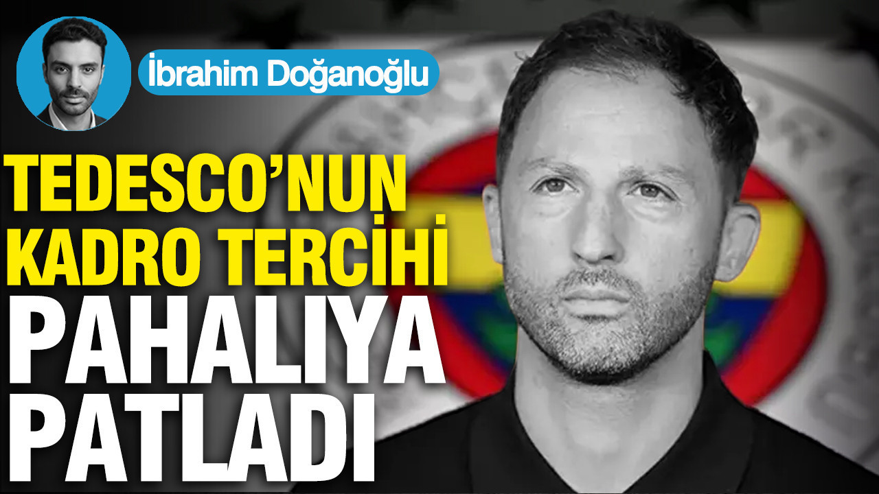 Tedesco'nun kadro tercihi pahalıya patladı