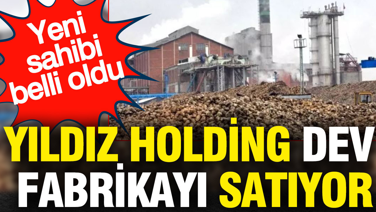 Yıldız Holding dev fabrikayı satıyor: Yeni sahibi belli oldu