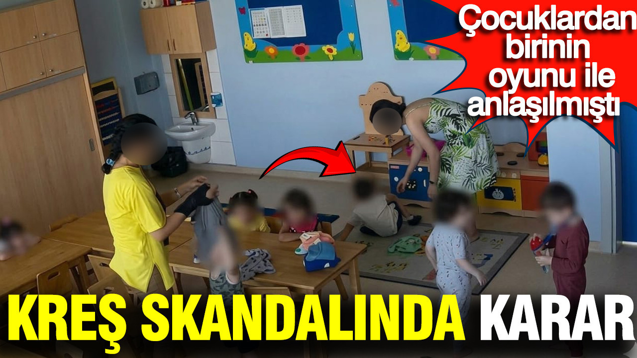 Çocuklardan biri evde oyuncağı ile oynarken ortaya çıkmıştı: Tekirdağ’daki kreş skandalında ceza yağdı