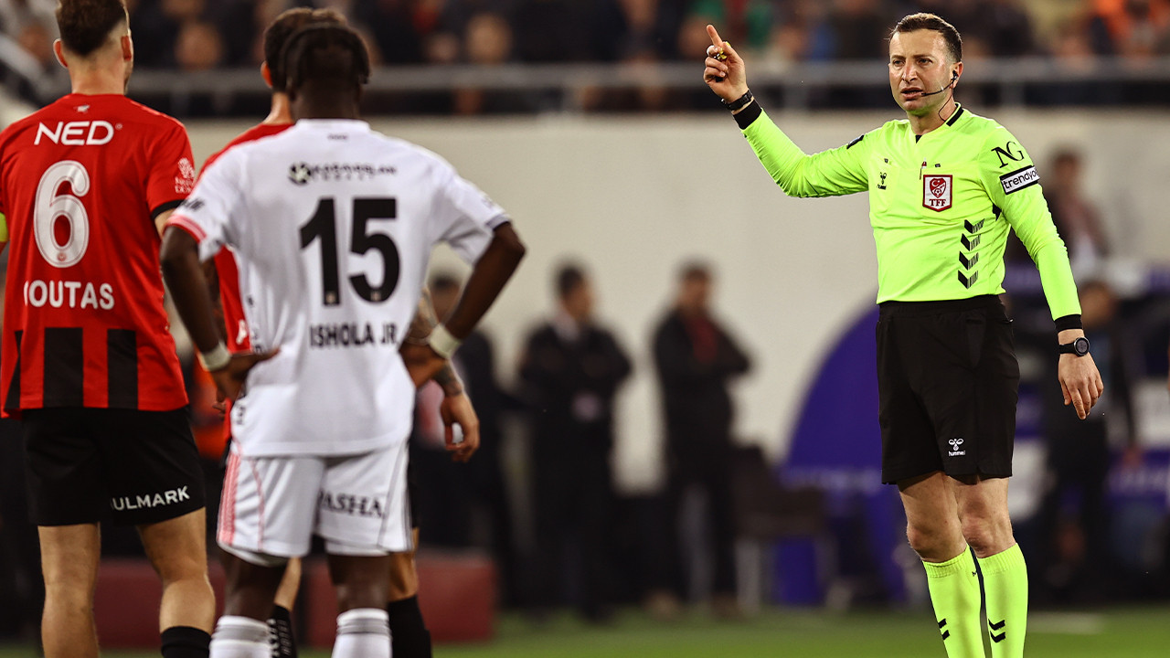 Gençlerbirliği-Beşiktaş maçında kırmızı kart doğru mu? Trio'dan ortak görüş