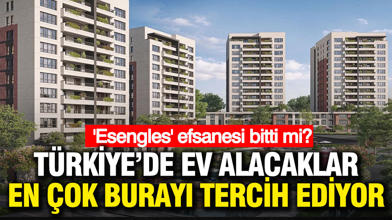 İstanbul'un yeni konut gözdeleri belli oldu: İşte en çok satış yapılan ilçeler